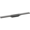 Hansgrohe RainDrain Flex vonkajší prvok odtoku 70 cm čierna-chrómová 56043340