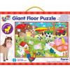 Veľké podlahové puzzle - na farme