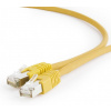 Gembird patch kábel RJ45, cat. 6a, FTP, 5,0m, žltý PP6A-LSZHCU-Y-5M