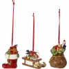 Villeroy & Boch 14-8331-6685 Ozdoby na stromček Nostalgic Ornaments darčeky 3 ks