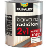 PRIMALEX Farba na radiátory 2v1 RAL 9016 0,75 L biela