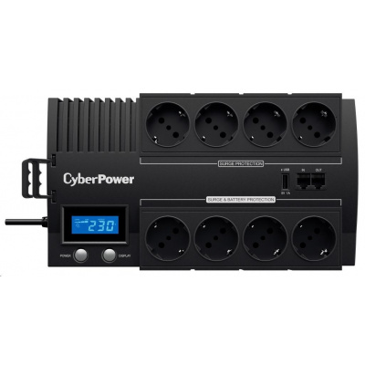 Cyber Power Systems CyberPower BRICs Series II SOHO LCD UPS 1000VA/600W, nemecké zásuvky SCHUKO
