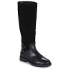 Lauren Ralph Lauren Čižmy do mesta EMELIE-BOOTS-TALL BOOT Čierna