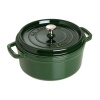 Liatinový hrniec Staub 28 cm, bazalka