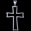 Silver.ag Prívesok strieborný, kríž P0893