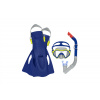 Bestway Detská potápačská súprava Blue Mask, plutvy, tuba Bestway 25046