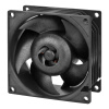 ARCTIC S8038-7K - 80mm Case Fan - dual ball bearing - max 7000 RPM - PWM regulated (ACFAN00288A)