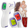 Bezkontaktný teplomer Lucky LCD fialový s alarmom horúčky