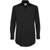 B&C Collection B&C | Black Tie LSL /men Popelínová elastická košeľa s dlhým rukávom_01.0P21 Farba: black, Veľkosť: S