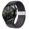 BStrap Elastic Nylon 2 remienok na Huawei Watch 3 / 3 Pro, space ash