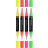 AKRYLOVÝ MARKER BLACK EDITION 4KOL FABER-CASTELL