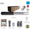 KEY RAY 4024K, 1xRAY4024(24V,120W,2000N),1xSUB-44WR,1xCT-14AB2,1xRX4,1 párFT-22 (KEY RAY pre jednokrídlovú bránu prejazd do 4m, )