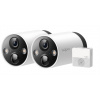 tp-link Tapo C420S2, Smart Wire-Free Security Camera, 2 Camera SystemSPEC: 2 × Tapo C420, 1 × Tapo H200, 2K+(2560x1440),