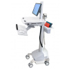 ERGOTRON StyleView® Cart with LCD Pivot, SLA Powered, pojízdný vozík s napájením, držák pro LCD, klávesnice, scanner