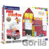 Magnetická stavebnica Fire Station 50 dielov - Magna-Tiles