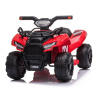 mamido Detská elektrická štvorkolka ATV červená