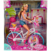 Steffi Love: Cyklotúra s bábikou a doplnkami - Simba Toys