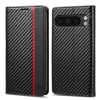 IMEEKE 119860 IMEEKE CARBON Peňaženkový obal pre Google Pixel 10 / Google Pixel 10 Pro