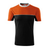 RIMECK Tričko Colormix 109, krátký rukáv, unisex MAL-1091115 L Oranžová