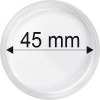 Plastové kapsule na mince o priemere 45 mm - 10 ks