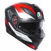 AGV K5 S MULTI PLK MARBLE MATT BLACK/WHITE/RED Velkosť: XXL