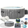 Intex Nafukovacia hydromasážna jacuzzi 196x71 cm, 4 osoby, WIFI prémiové príslušenstvo - INTEX 28440