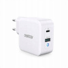 Nabíjačka PD8002 GaN WHITE , USB typ C univerzálna 5400 mA 20 V