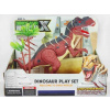 Dinosaurus na baterie, světlo, zvuk, procházky; 26,5x21x9cm,,