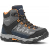 TREZETA Storm Wp Kid, Grey/Orange - 34