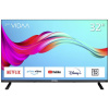 Dyon SMART 32 VX LED TV 80 cm 32 palca En.trieda 2021: F (A - G) DVB-T2, DVB-C, DVB-S2, HD ready, Smart TV, WLAN, CI+ čierna; D800214