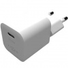 Nabíjačka do siete FIXED Mini s USB-C výstupem a podporou PD, 25W (FIXC25M-C-WH) biela