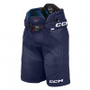 CCM Nohavice CCM Jetspeed Pro Velcro SR, tmavo modrá, Senior, XL