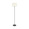 Stojaca lampa Eglo 901265 FEBRES E27 60 W čierna/biela