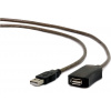 Gembird UAE-01-10M USB 2.0 kábel A-A predlžovací 10m aktívny