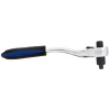 Račňa trojitá 1/4“, 3/8“, 1/2“ 72 zubová, celokovová, GEKO