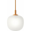 Závesná lampa Rime 12 cm oranžová