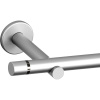 Súprava záclonovej tyče kovová, satinovaný vzhľad, pr. 19 mm, 160 cm