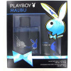 Playboy Malibu for Man SET : Toaletná voda 100ml + Deospray 150ml pre mužov
