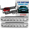 LAMPY NA DENNÉ SVIETENIE AUTOMAT DRL LED SILNÉ DENNÉ SVETLO 8 LED 160 MM