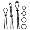 Sada ADDICTED TOYS FLEXIBLE SILICONE COCK RING SET 7pcs