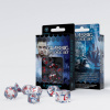 Sada RPG kostek Translucent & Blue-red