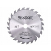 EXTOL PREMIUM kotúč pílový s SK plátkami 250x2,2x30mm 24T 8803240