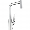 Hansgrohe 14820000 Metris kuchynská páková batéria s vyťahovacou sprškou, chróm HG 14820000