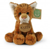 Plyšová Hračka Mačiatko Maly Mrmláčik Ryšavý Pruhovaný - 14cm
