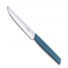 Steakový nůž 12 cm modrý SWISS MODERN - Victorinox (Nůž na steak 12 cm SWISS MODERN modrý - Victorinox)