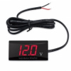 X-ATV Elektronický tenký červený voltmeter