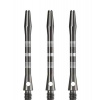 Designa Designa násadky Regrooved Aluminium Medium, Varianta Gun Metal