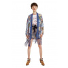 Desigual Dámske kimono CHAQ_KIMO Modrá S Košeľa