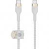 Belkin kabel USB-C s konektorem USC-C,3M bilý pletený CAB011bt3MWH