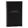 Kjv, Pocket New Testament with Psalms and Proverbs, Black Softcover, Red Letter, Comfort Print - Thomas Nelson